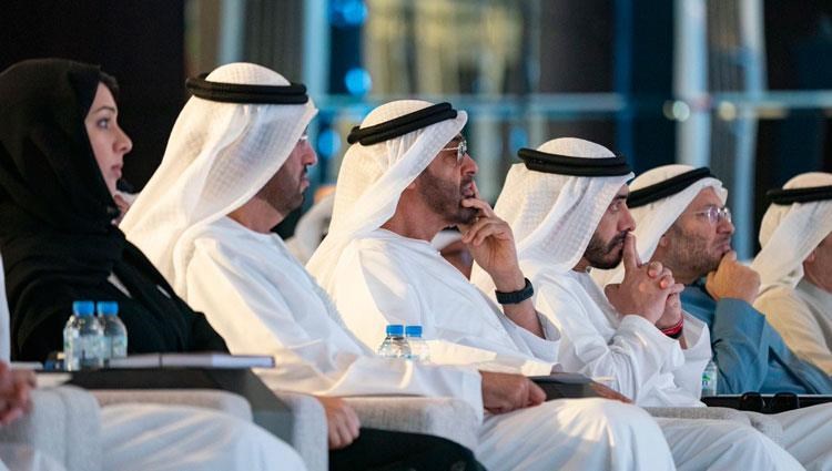 Mohammed bin Zayed takes part in the forum of ambassadors and heads of missions representing the state abroad 