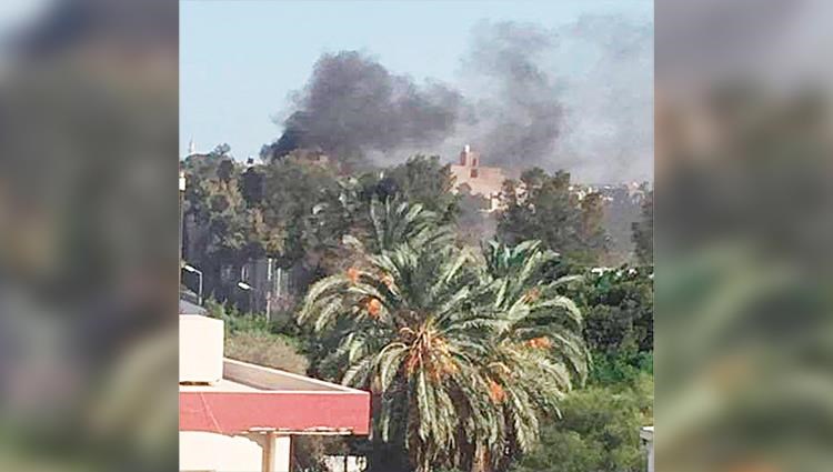 ليبيا تدمير أكبر مخزن أسلحة للمليشيات ومدرعتين تركيتين صحيفة